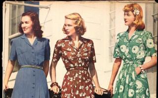 Мода и стиль времен второй мировой войны